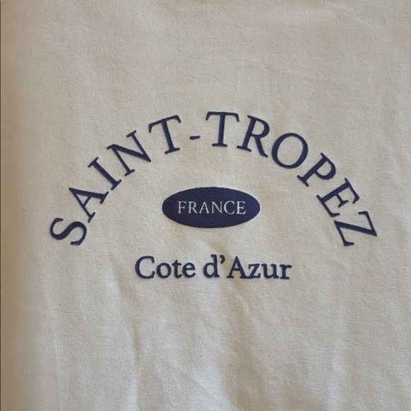 Yellow Saint-Tropez Sweatshirt and Shorts Set - Picture 3 of 6